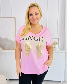 Bluzka Angel różowa1075