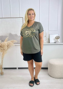 Bluzka khaki OC XXL 1062