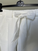 Spodnie cygaretki białe