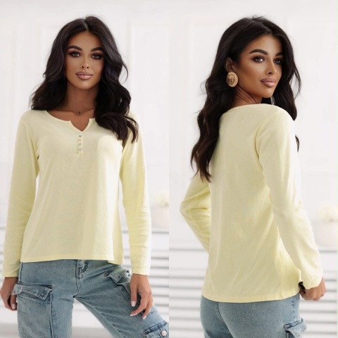 Bluzka basic z guzikami – LEMON SOFT 1618