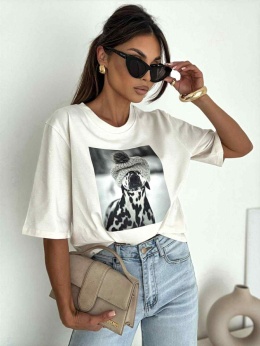 T-shirt z nadrukiem Dalmatyńczyka 1590